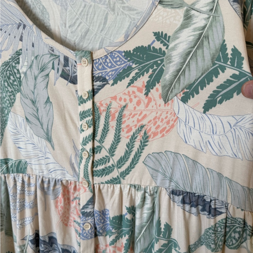 Torrid Button Down Knit - Size 3x - Euc - image 2